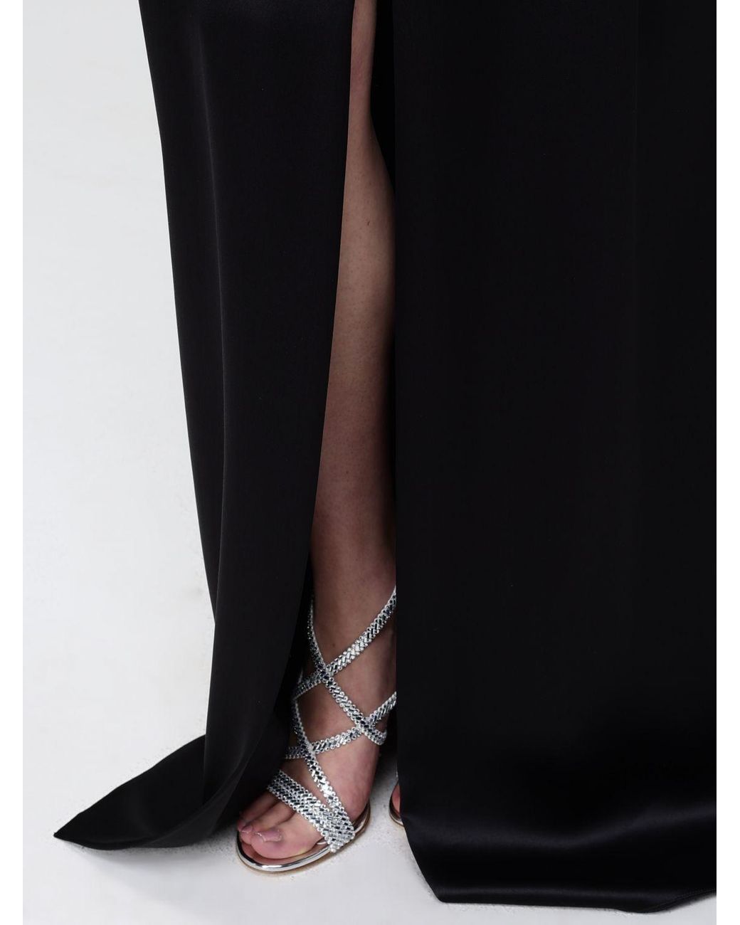 Dolce & Gabbana Black Dolce &Amp Gabbana Silk Skirt
