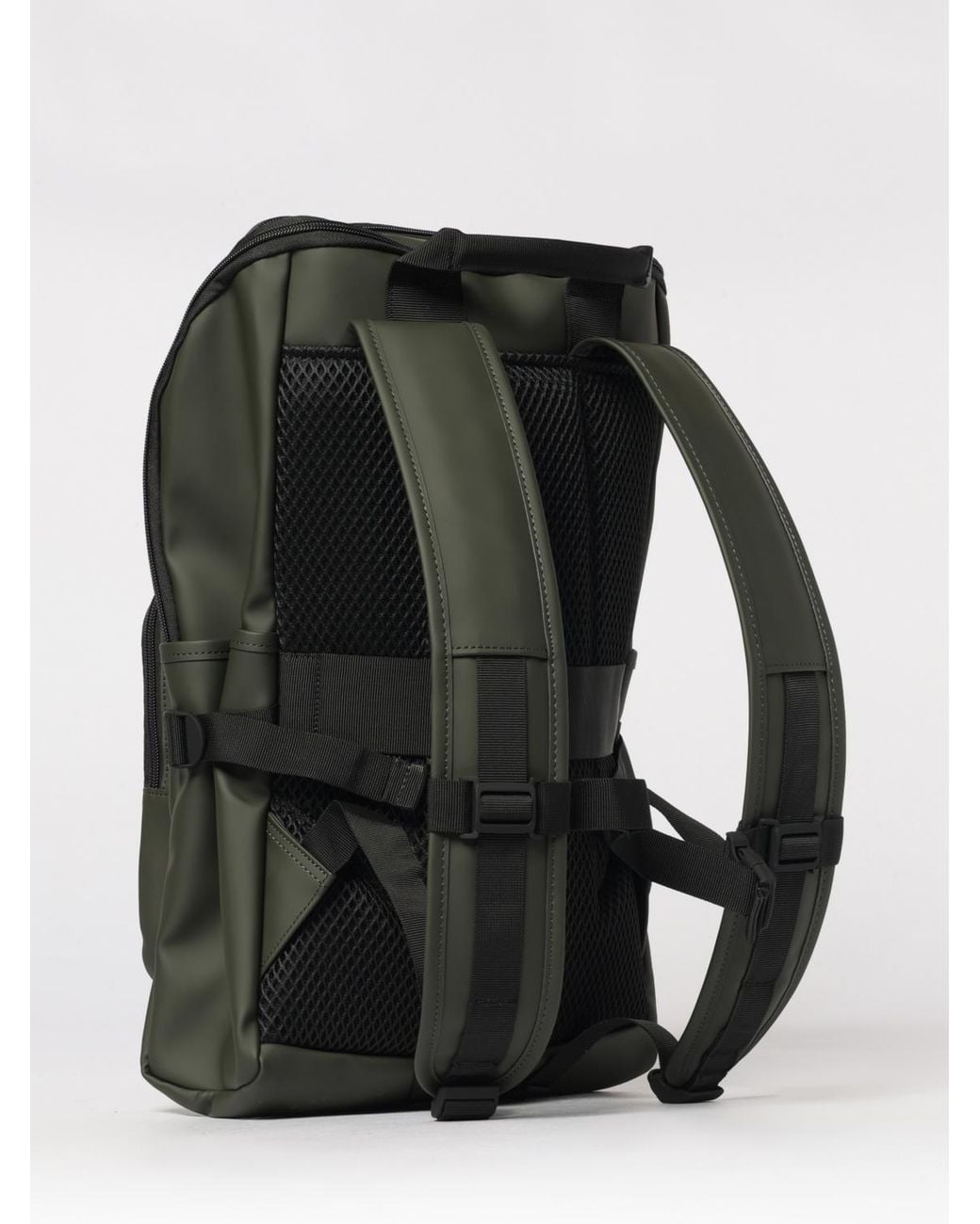 Rains Green Texel Cargo Backpack for men
