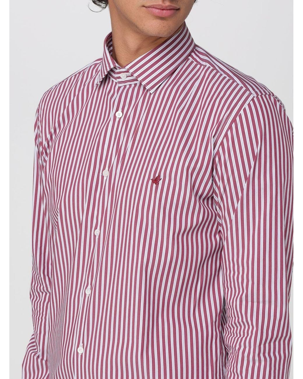 Brooksfield Purple Shirt for men