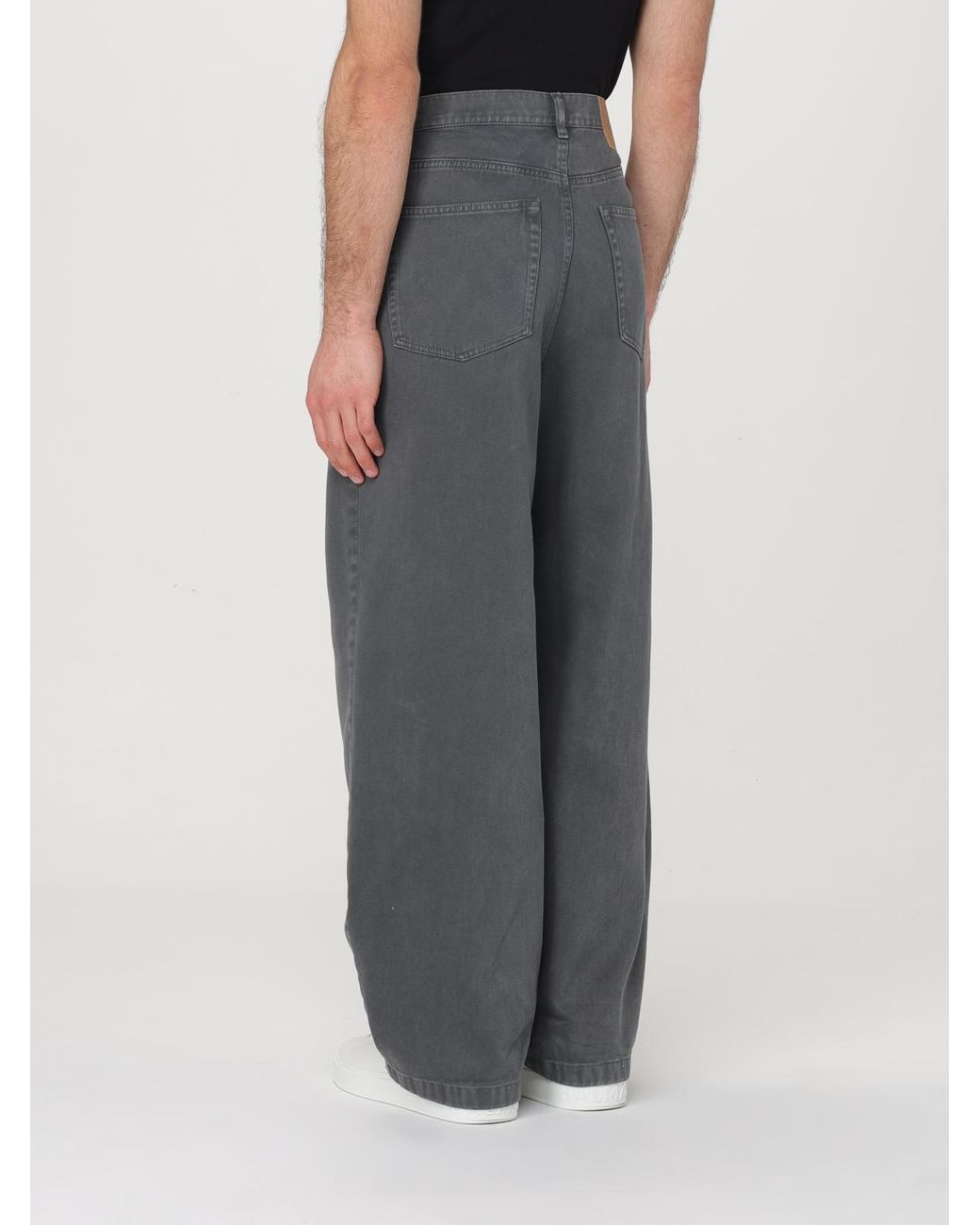 Moschino Couture Gray Trousers for men