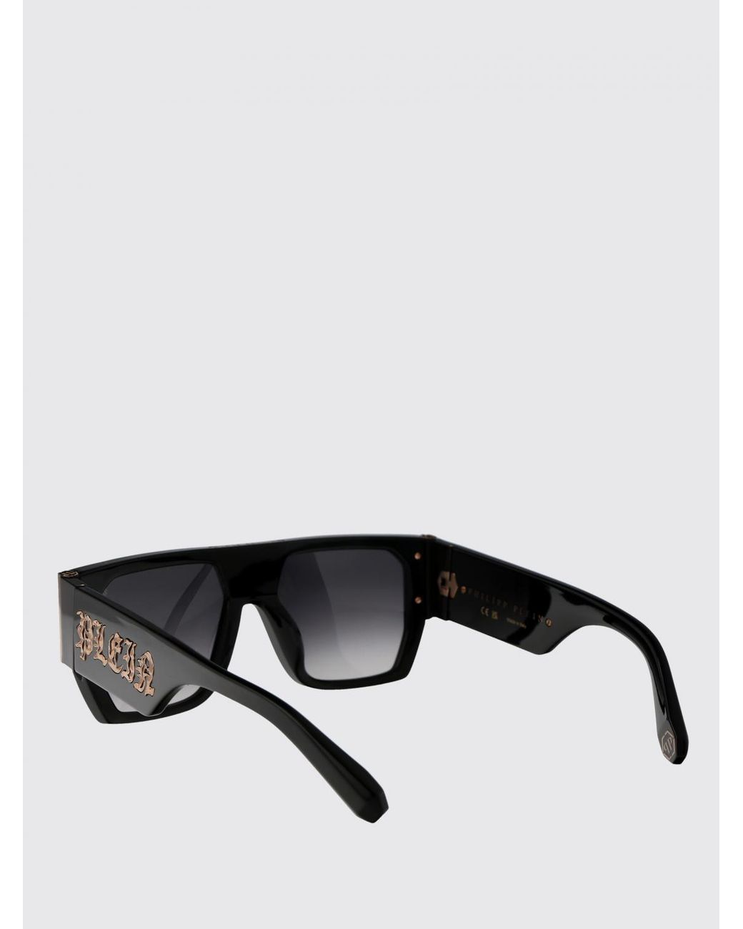 Philipp Plein Black Sunglasses for men