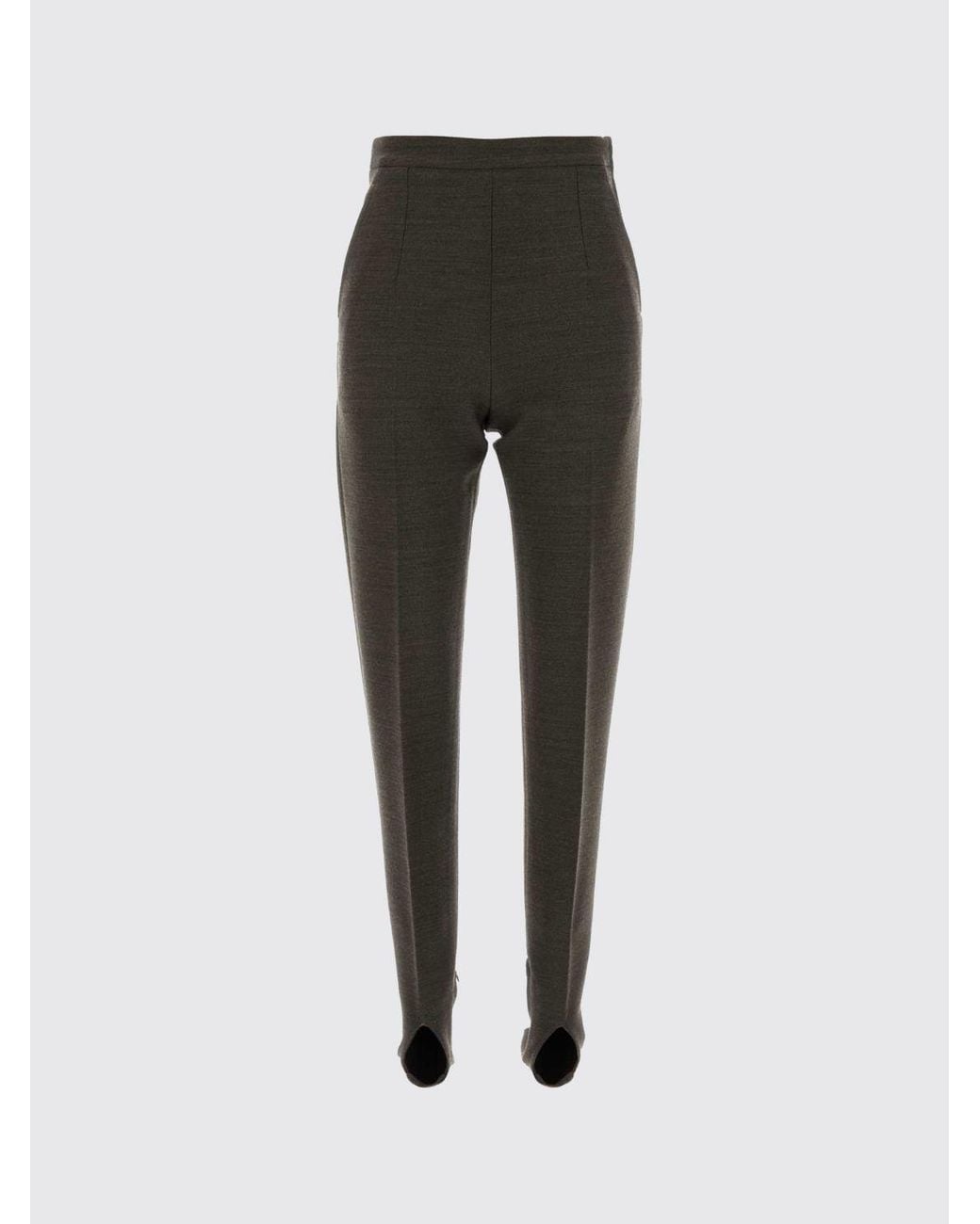 Jil Sander Gray Slim Fit Wool Blend Skinny Trousers