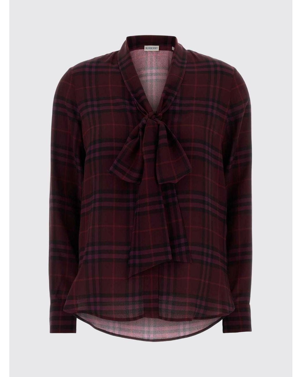 Burberry Purple Shirt