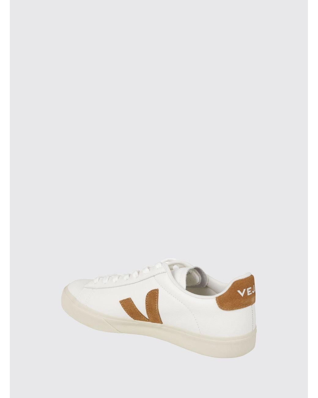 Veja Natural Campo Sustainable O.T. Leather Sneakers With Amazonian Rubber Sole for men