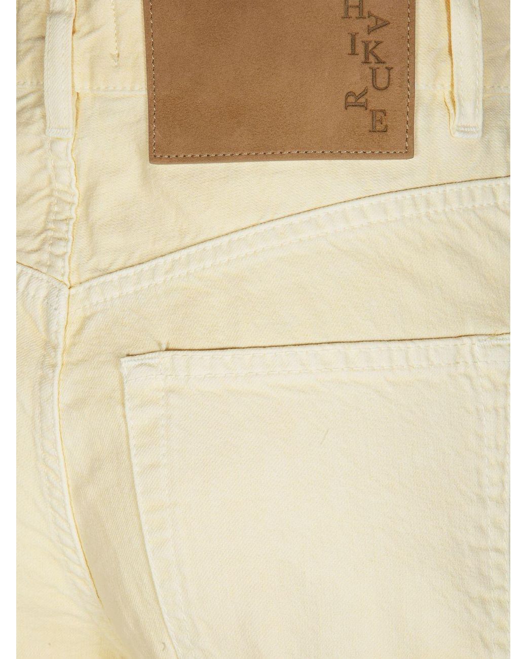 Haikure Natural Straight Cotton Denim Jeans