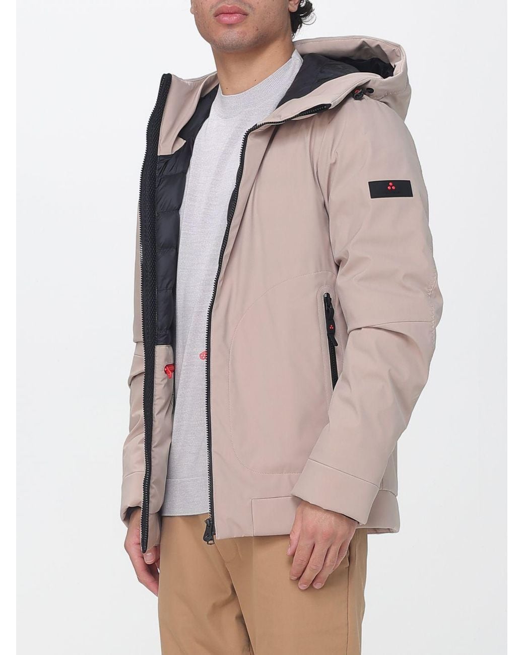 Peuterey Natural Loge Hooded Jacket With Primaloft Padding for men