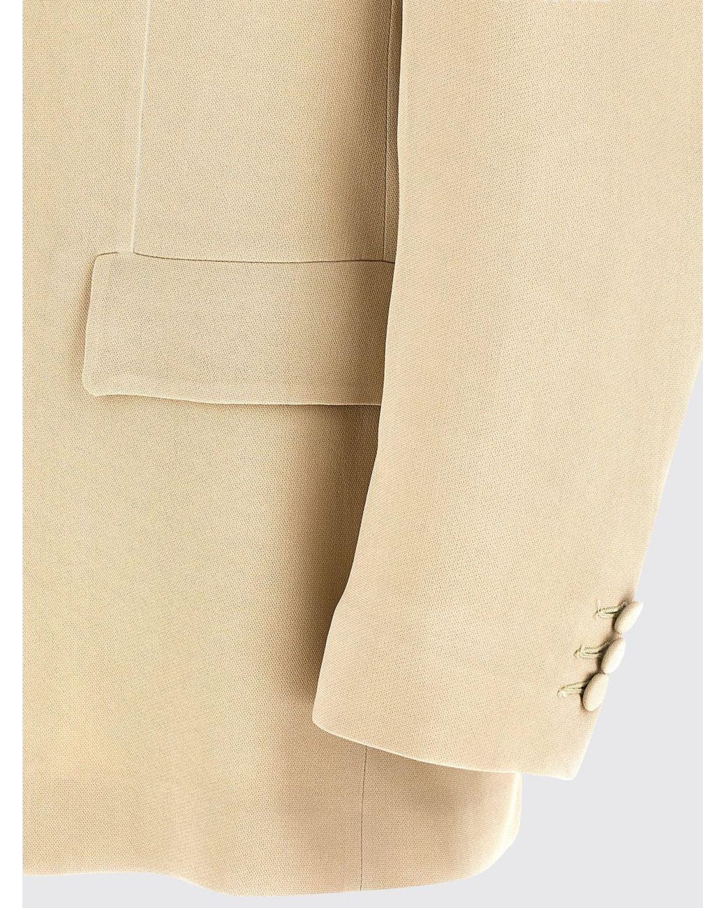 Magliano Natural Single-Breasted Viscose Blazer for men
