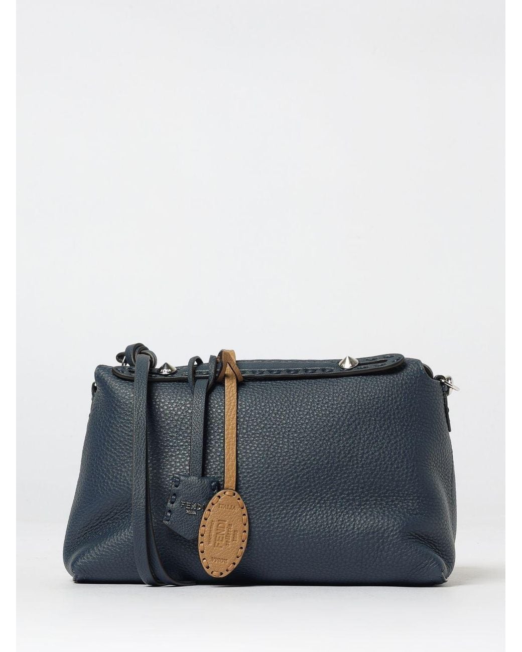 Fendi Blue By The Way Selleria Medium Bag