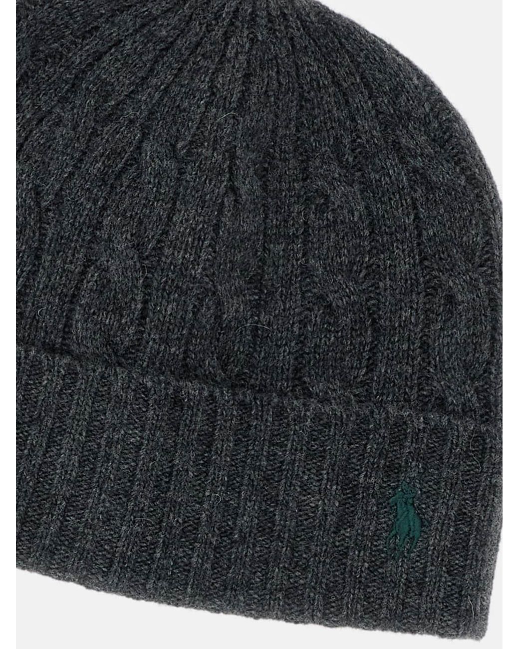 Polo Ralph Lauren Black Hat for men