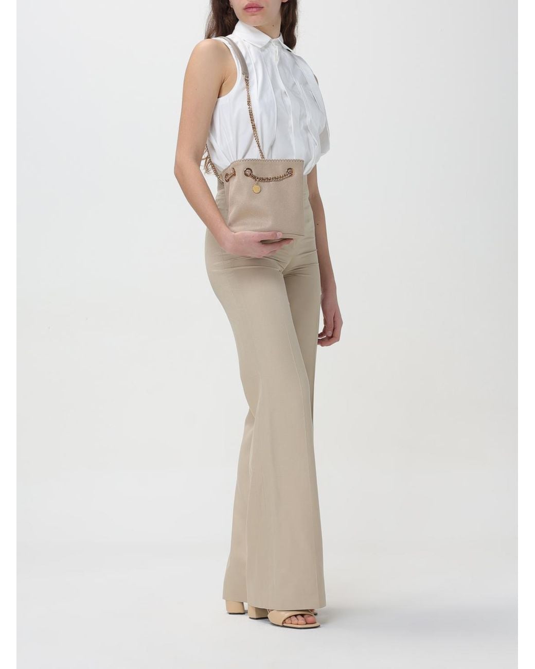Stella McCartney Natural Trousers