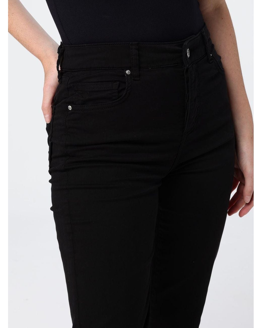 ARMANI EXCHANGE Black Regular Fit Stretch Denim Jeans