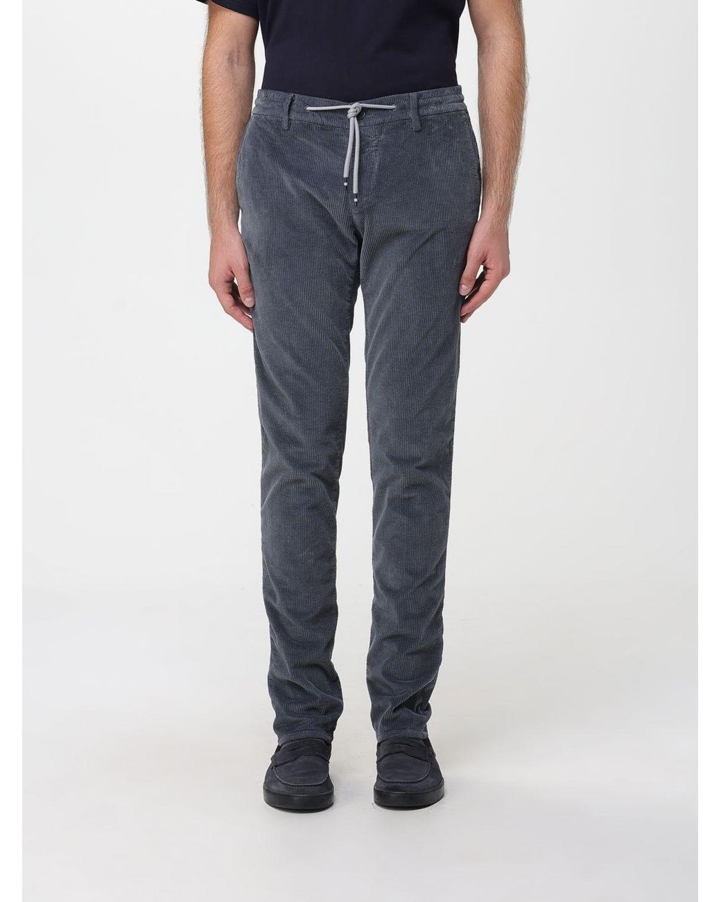 Mason's Blue Trousers for men