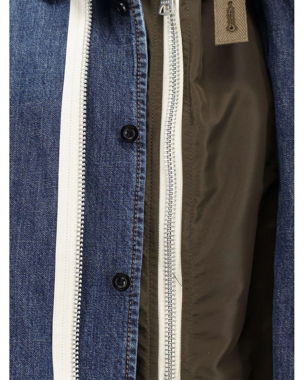 Sacai Blue Denim Jacket for men