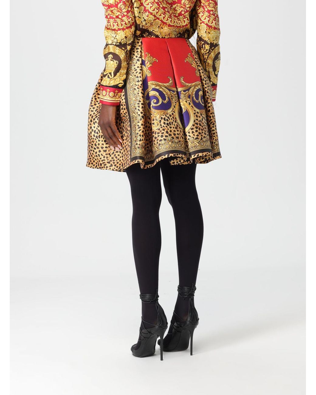 Versace Blue Skirt