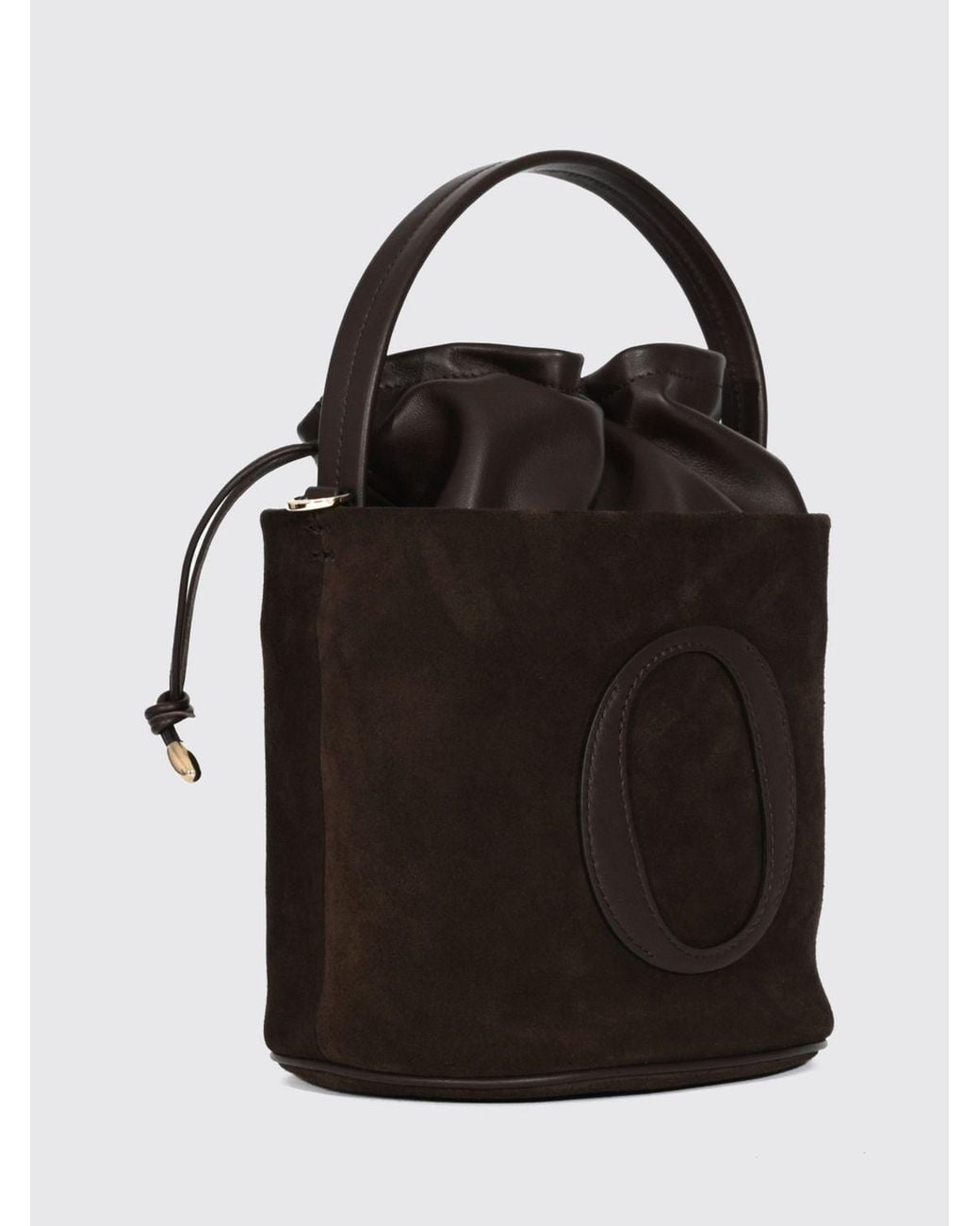 Orciani Black Her-O Mini Bucket Bag