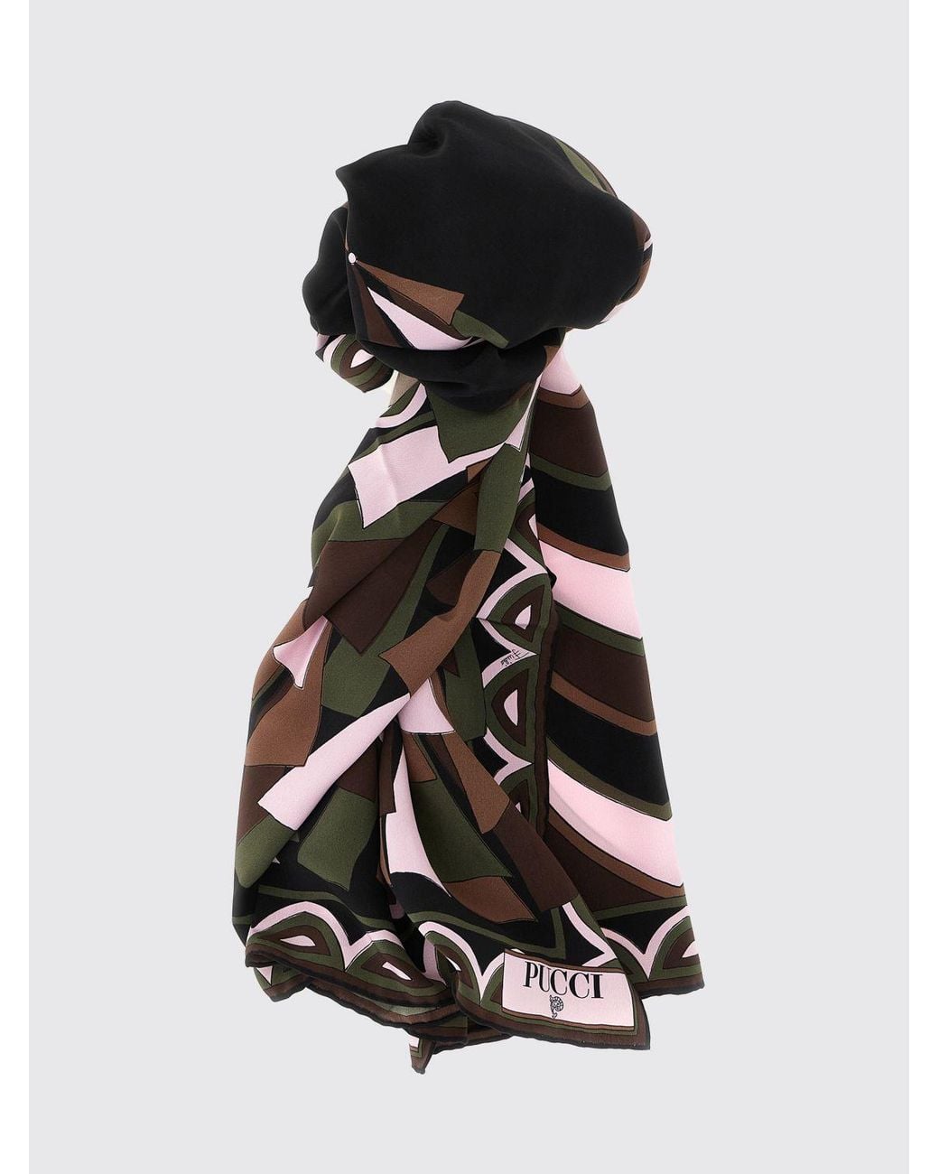 Emilio Pucci White Neck Scarf