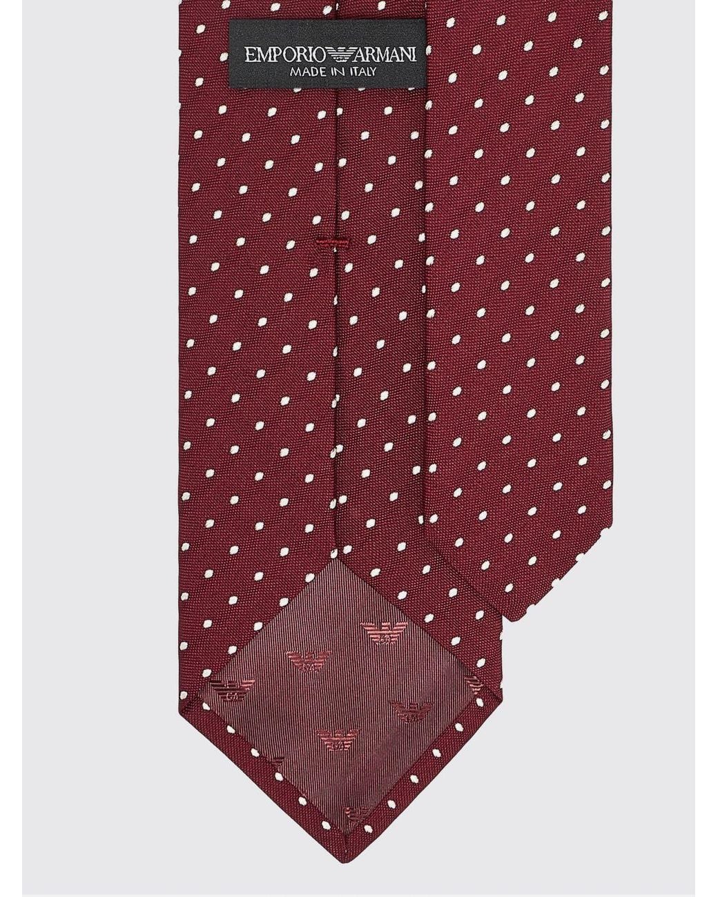 Emporio Armani White Tie for men
