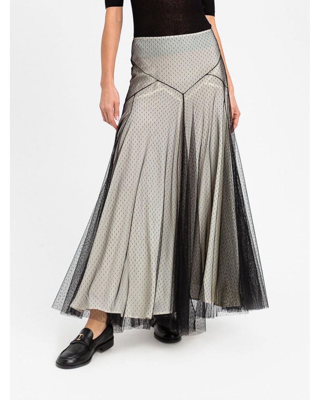 Twinset Gray Skirt