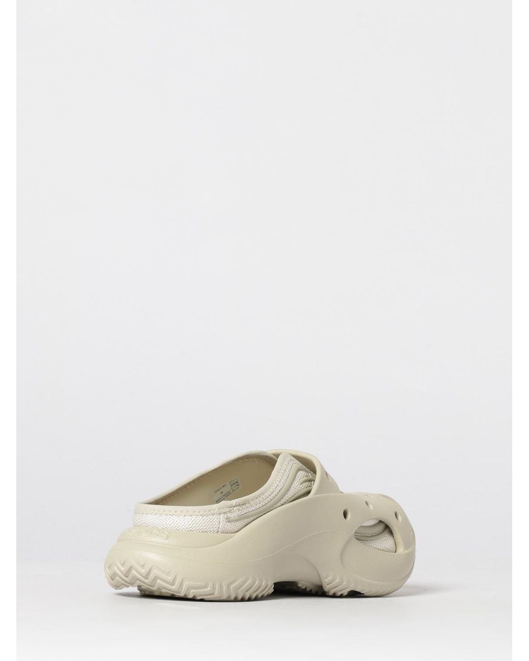 Mules Caged di CROCSTM in Natural