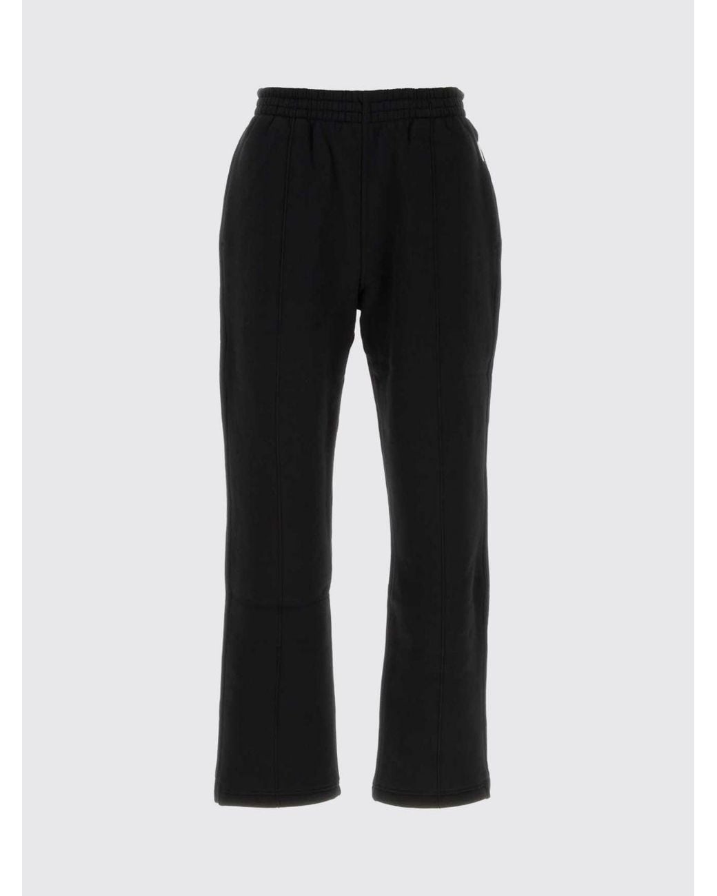 Represent Black Wide-Leg Jersey Jogging Pants With Elasticated Waist for men