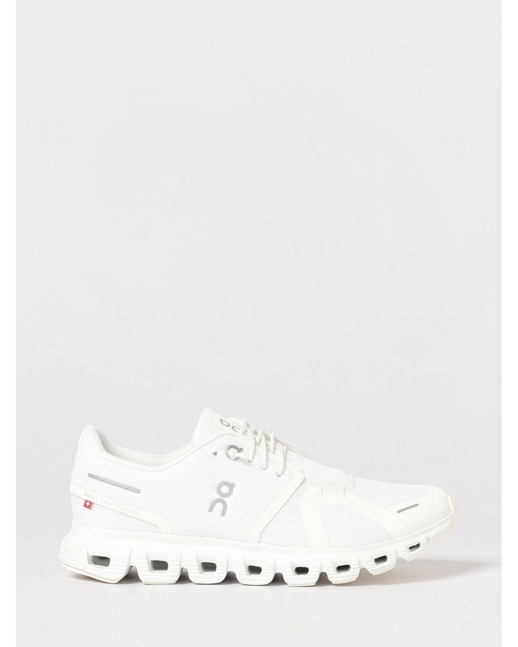 On Shoes White Cloud 6 Slip-On Sneakers