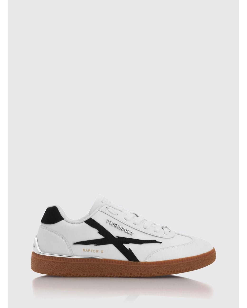 Philipp Plein White Raptor-X Leather Sneakers for men