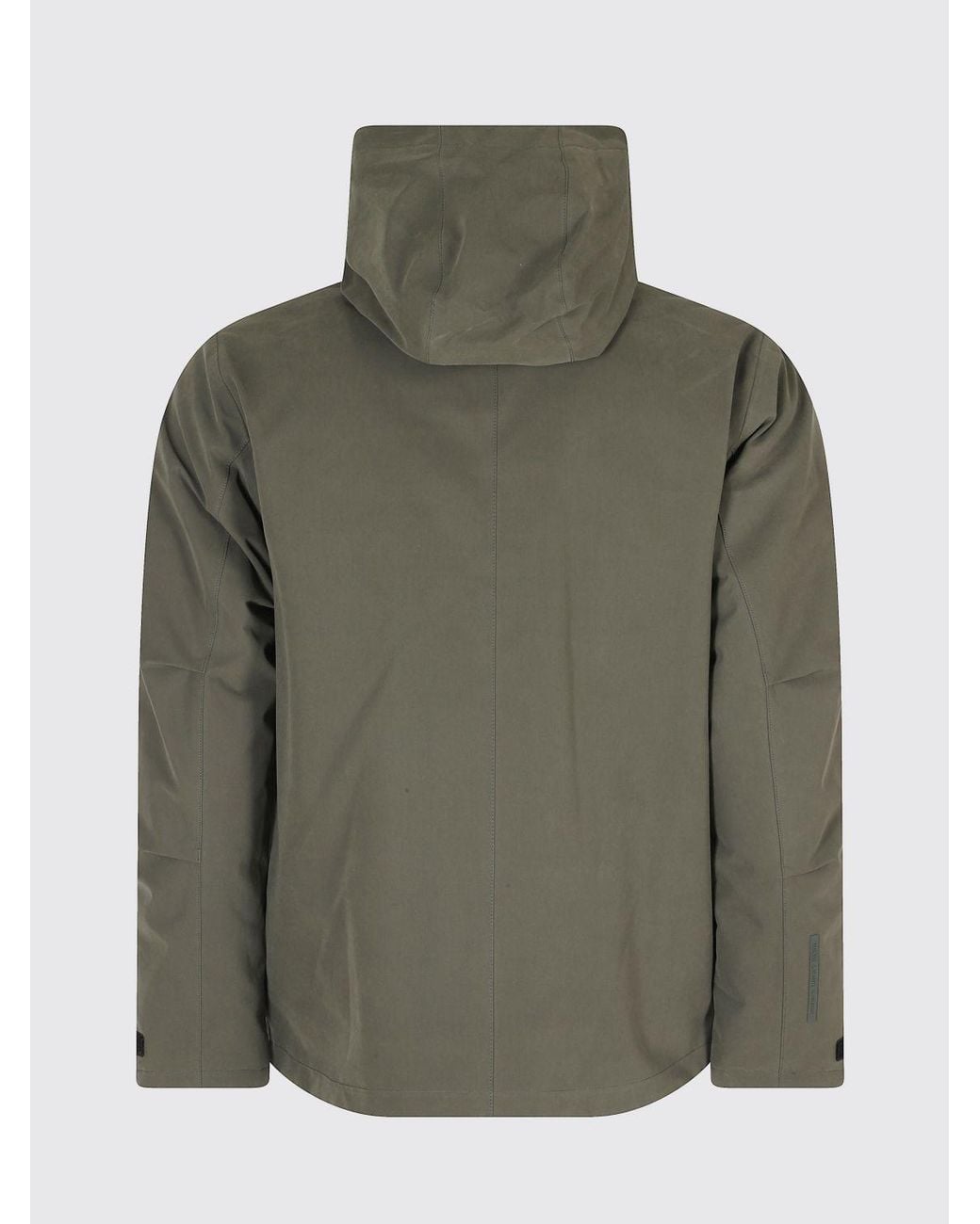 People Of Shibuya Brown Short Utility Parka With Hood And Thermal Resistance for men