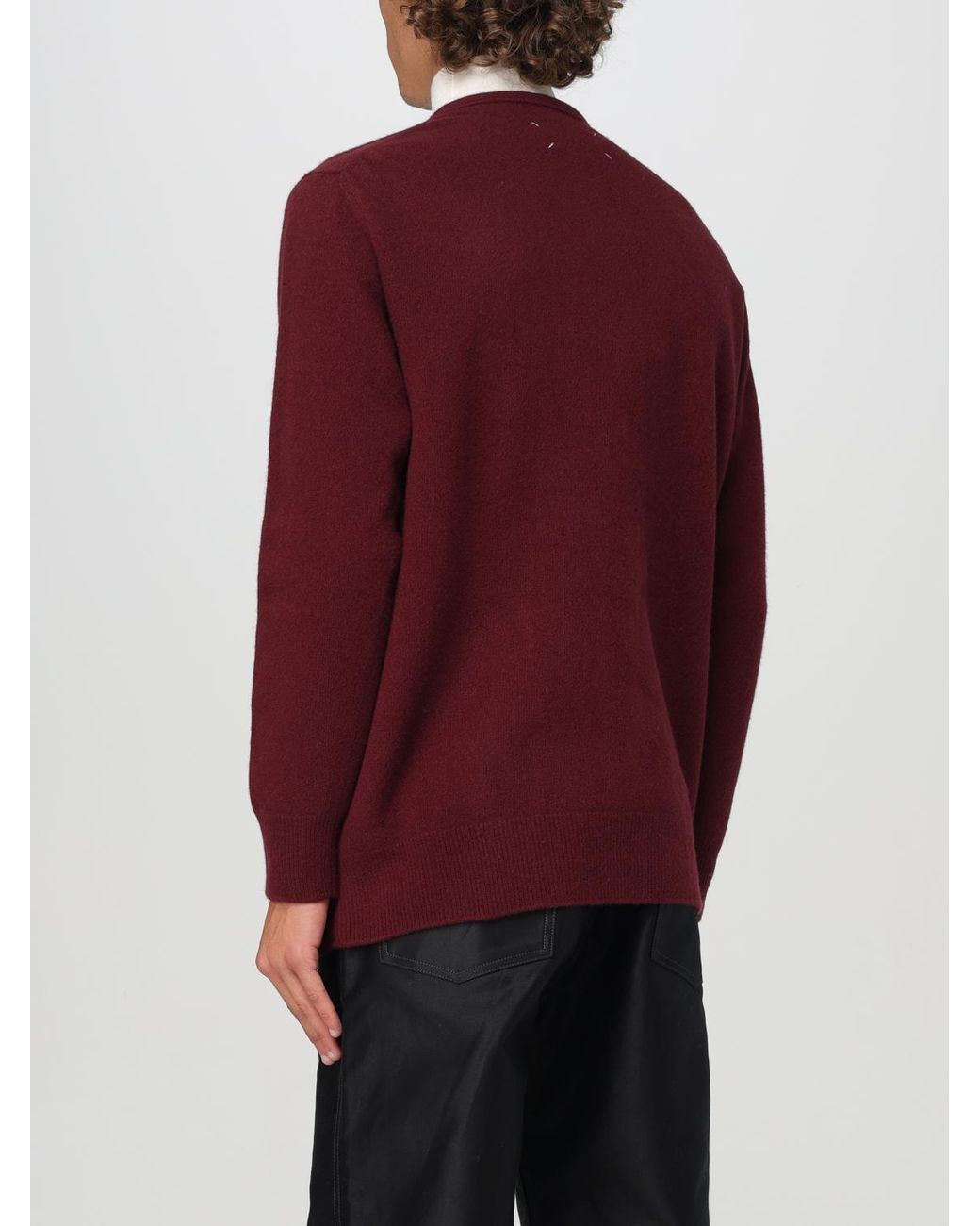 Maison Margiela Red Cardigan for men