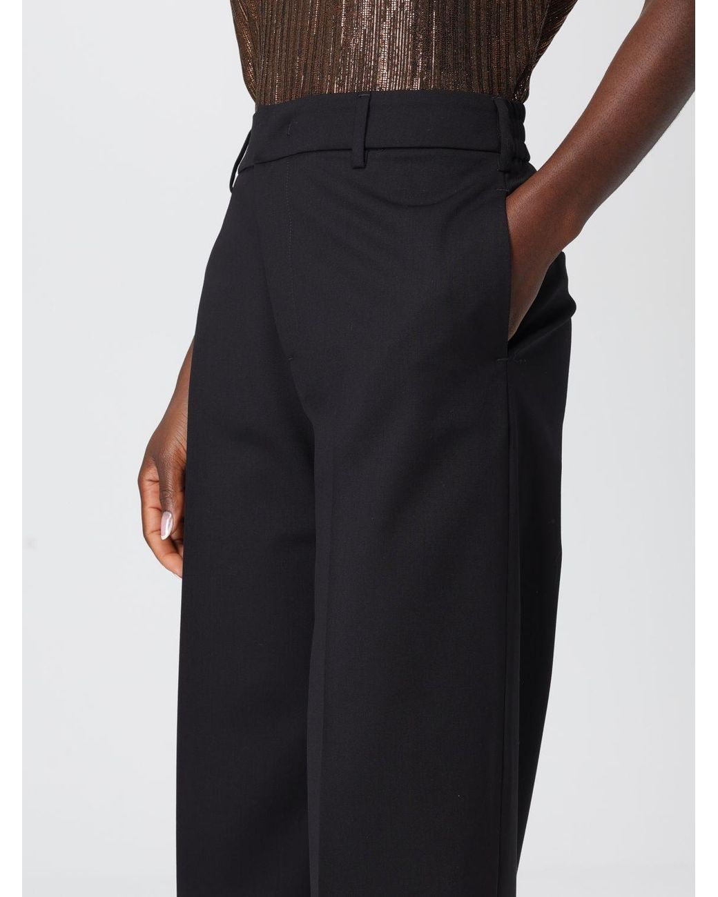 PT Torino Black Trousers