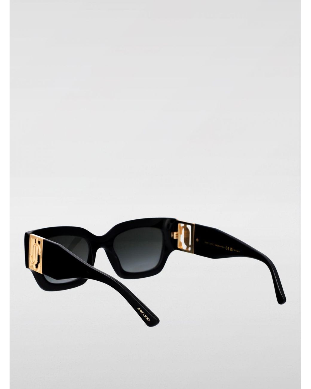 Jimmy Choo Black Nena/S Acetate Sunglasses