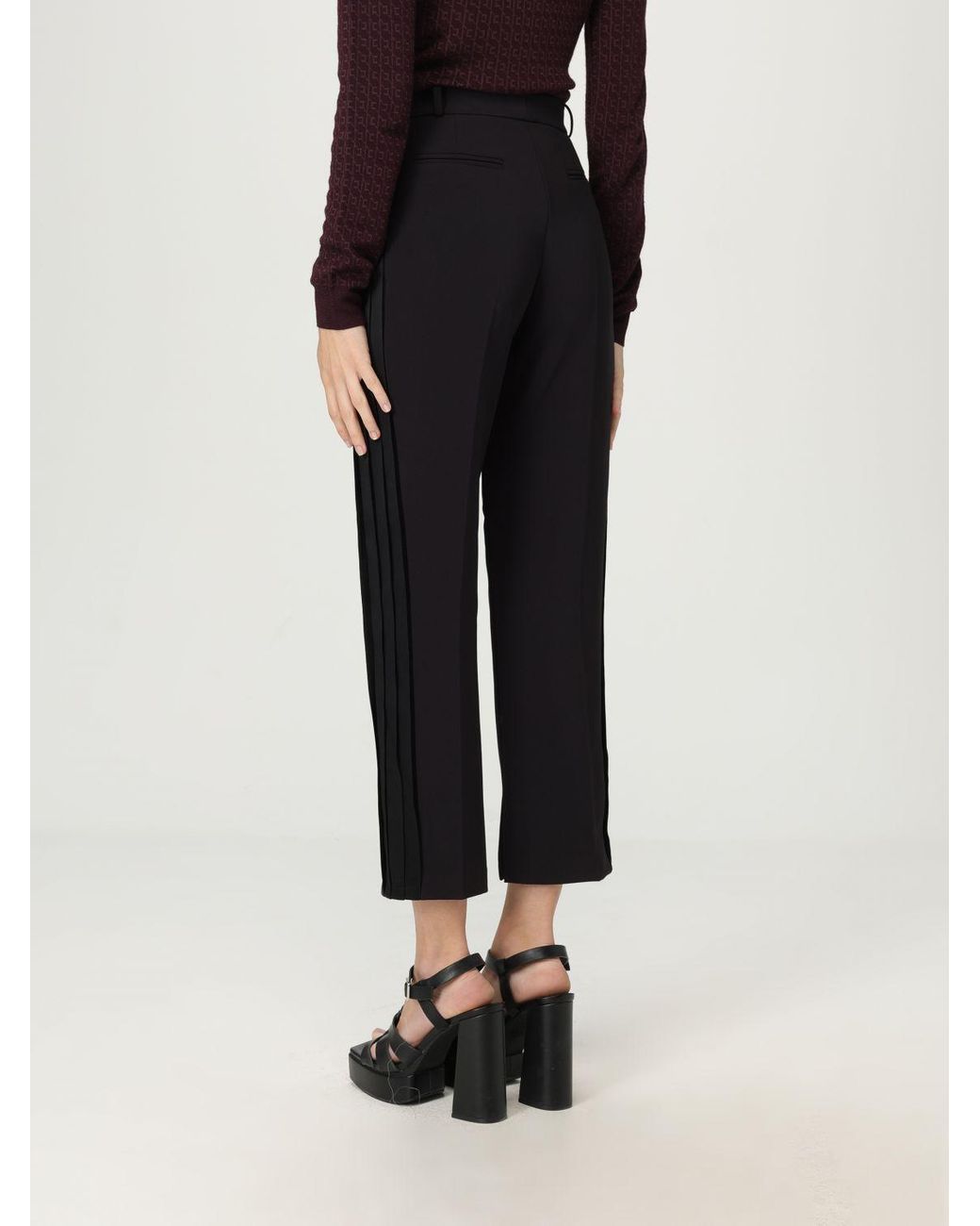 Elisabetta Franchi Black Trousers
