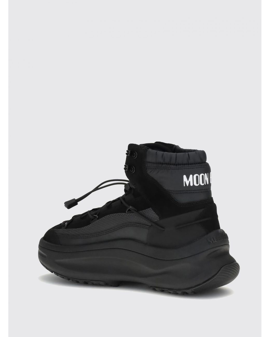 Moon Boot Black Boots for men