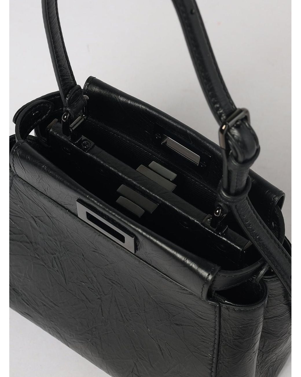 Mini Bagas Fendi Mini Bag in Black | Lyst