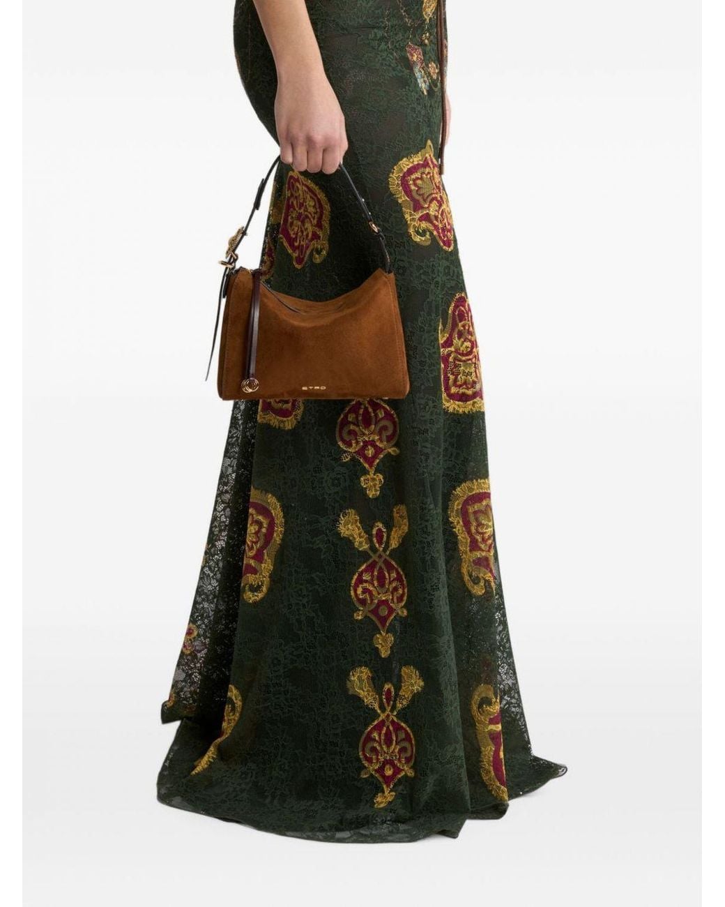 Etro Brown Shoulder Bag