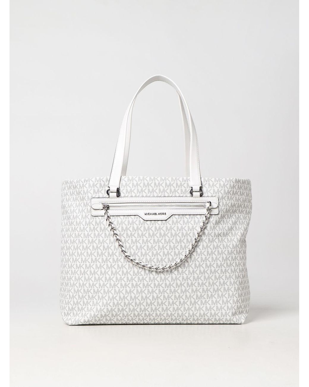 Michael Kors Tote Bags in White Lyst