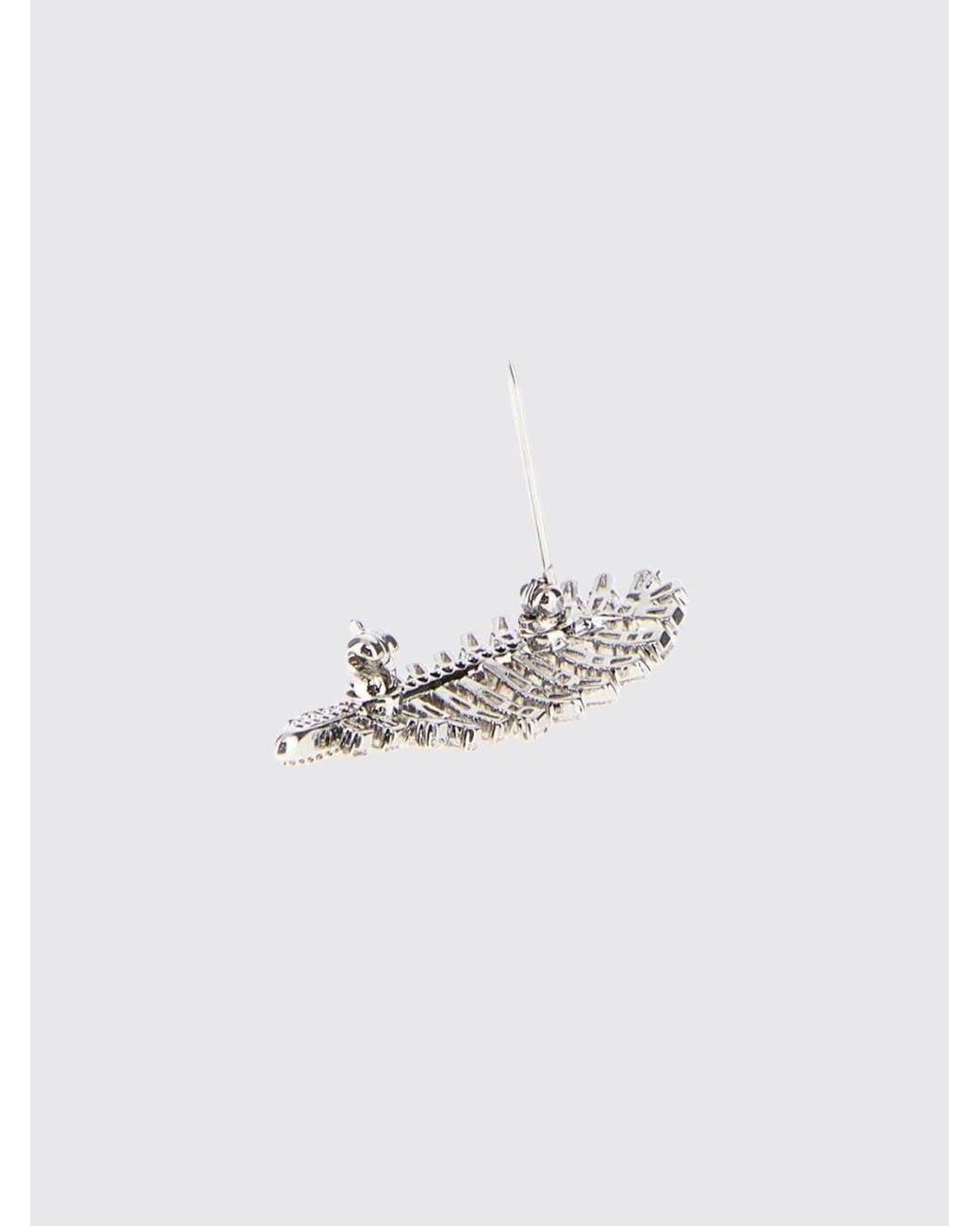 Spilla Donna di Swarovski in White