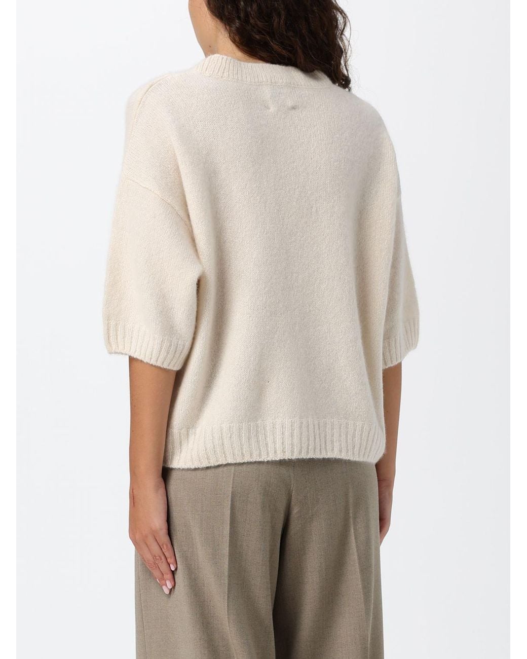 Allude Natural Sweatshirt