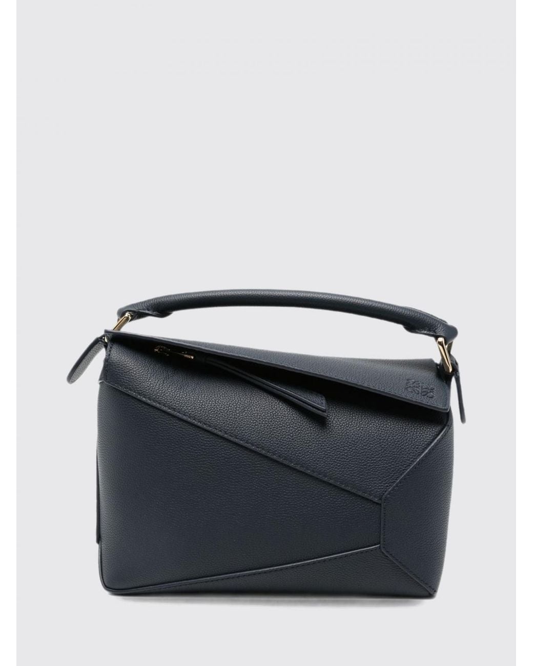 Loewe Blue Small Puzzle Edge Bag