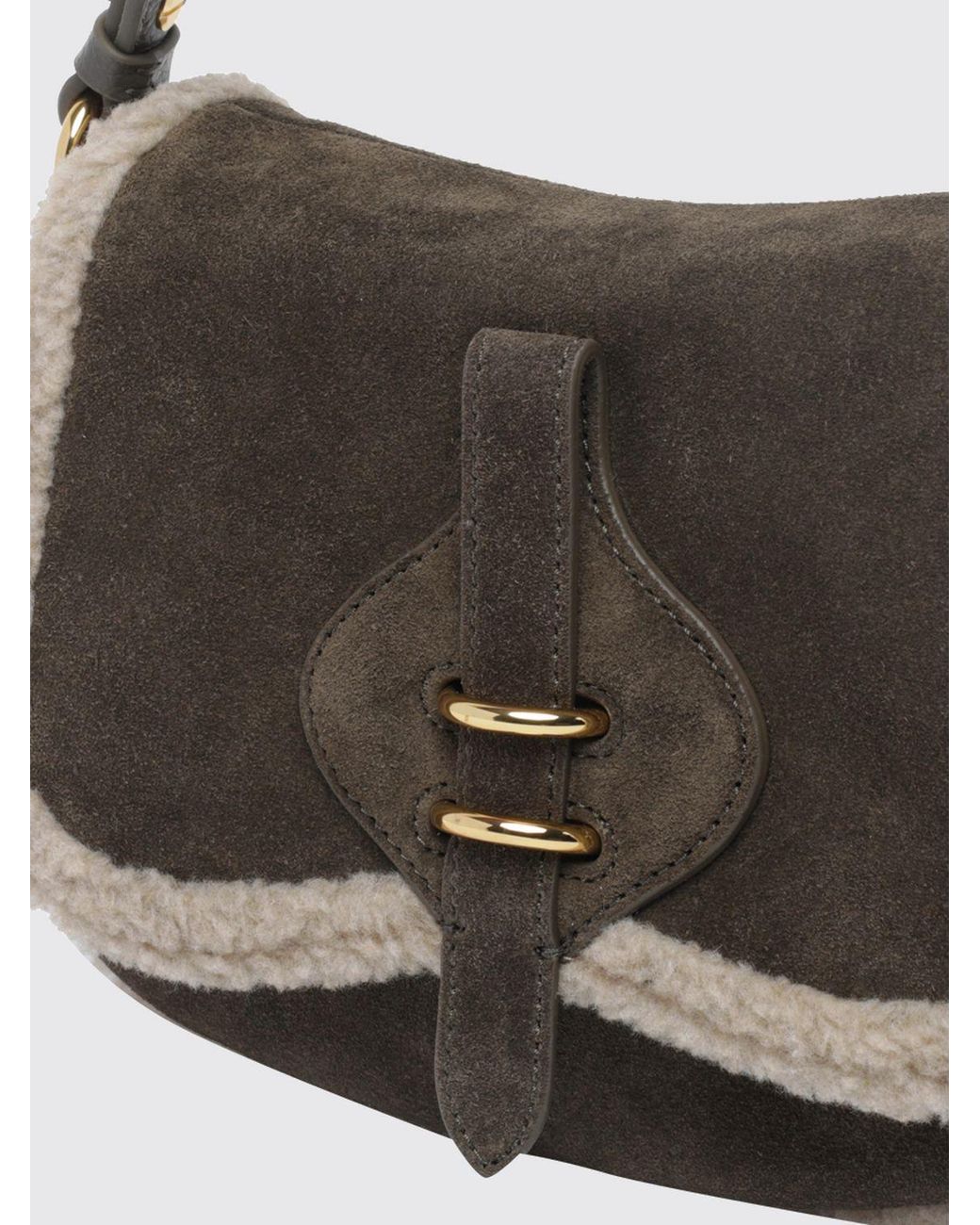 Coccinelle Gray Shoulder Bag
