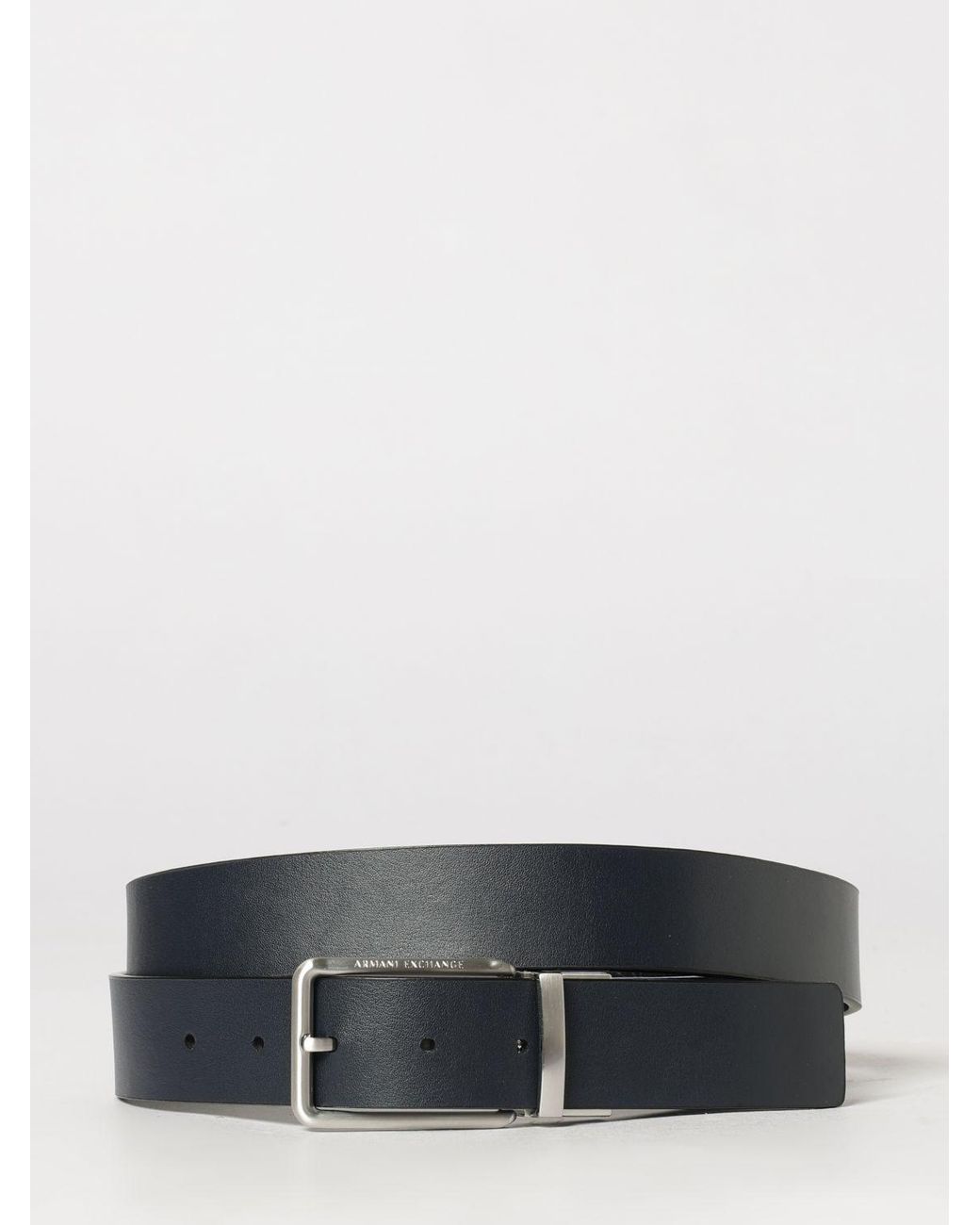 ARMANI EXCHANGE Black Belt for men