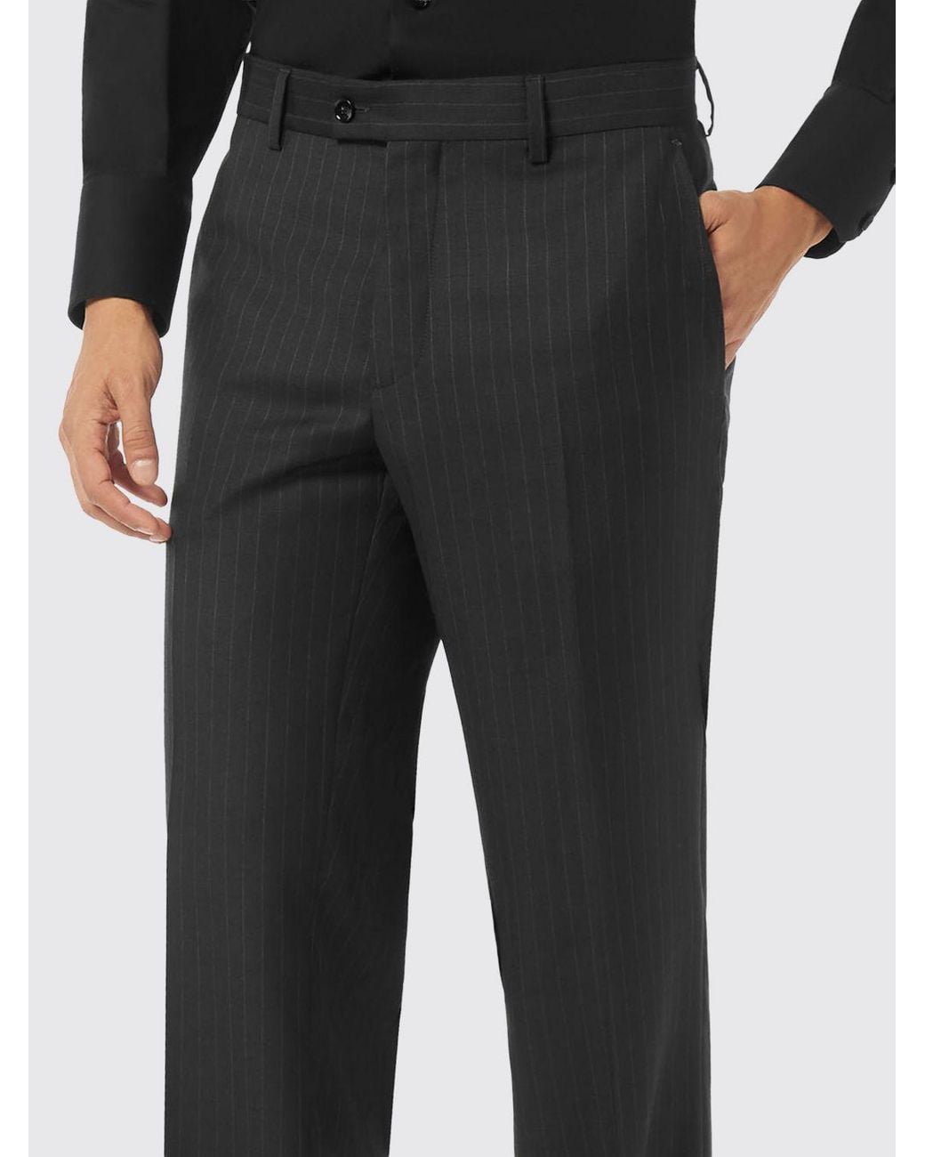 Billionaire Black Pants for men