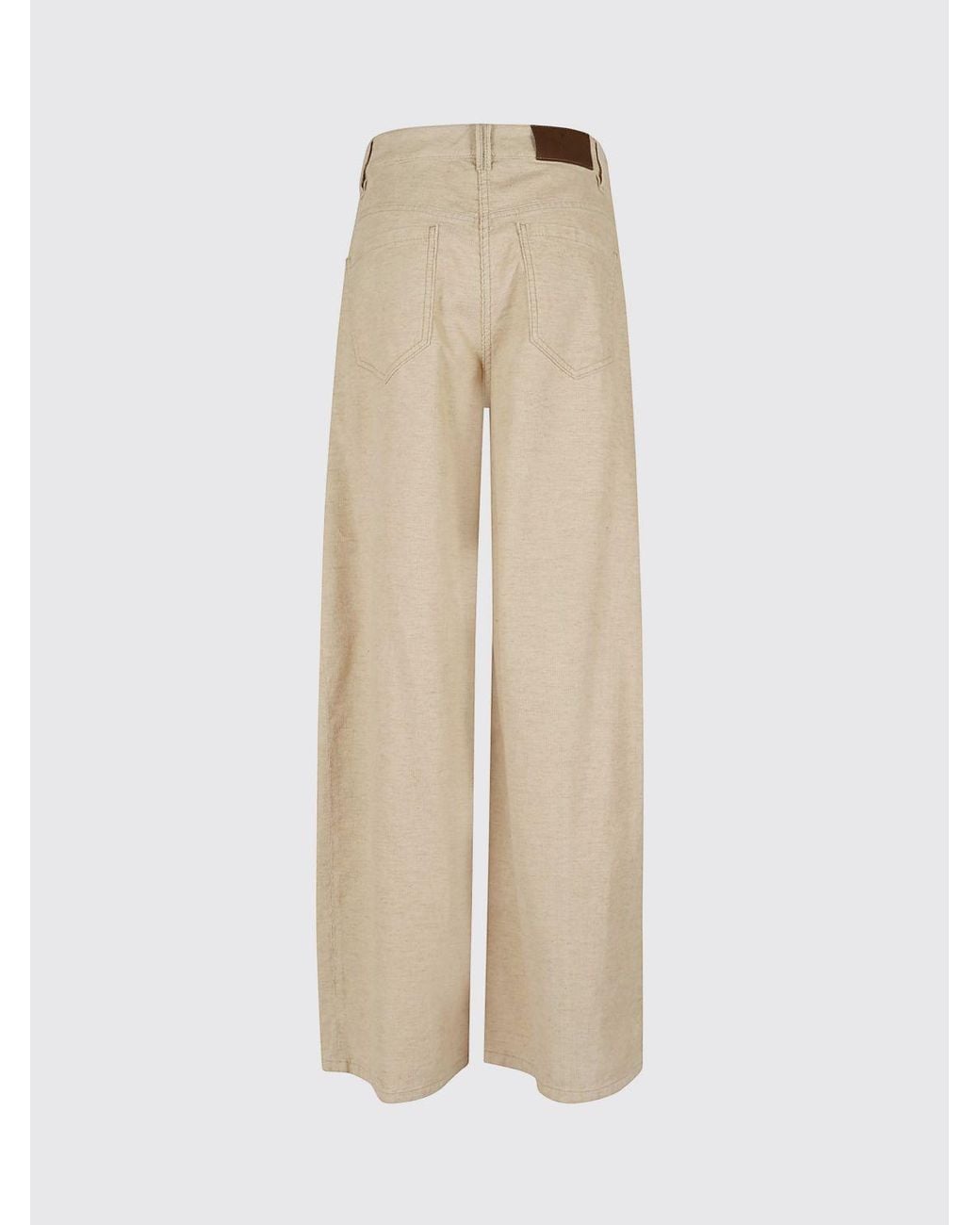 Brunello Cucinelli Natural Pants