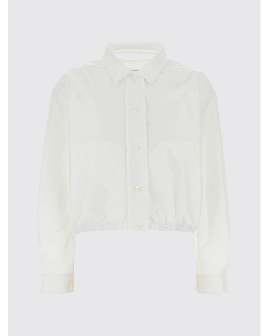 Jil Sander White Polyester Shirt
