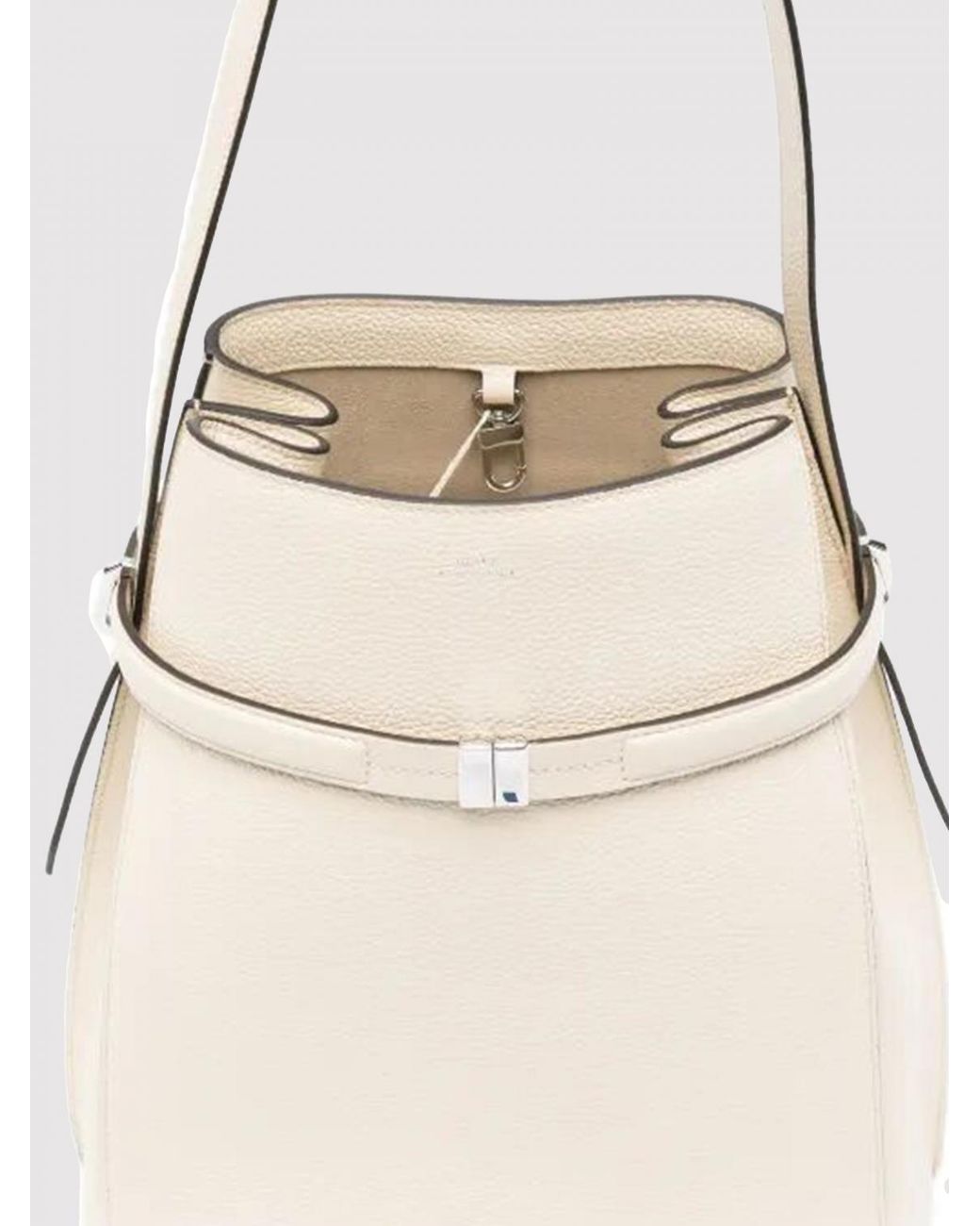 Totême  Natural Grained Leather Bucket Bag