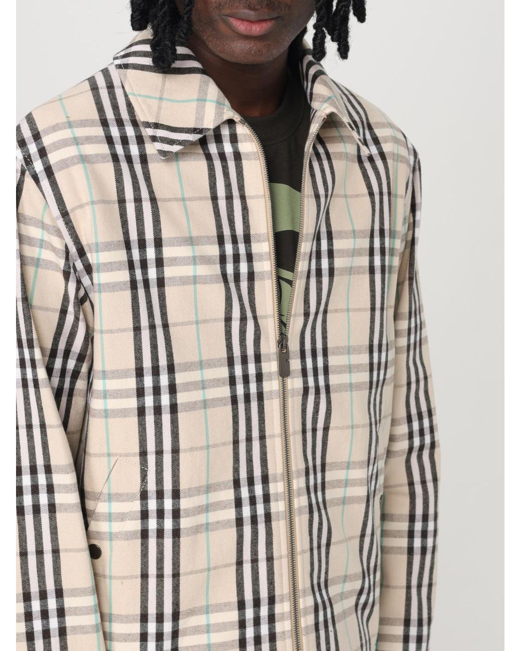 Burberry White Jacket for men