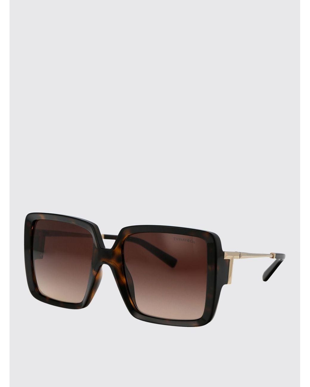 Tiffany & Co Brown Acetate And Metal Sunglasses 0Tf4212U
