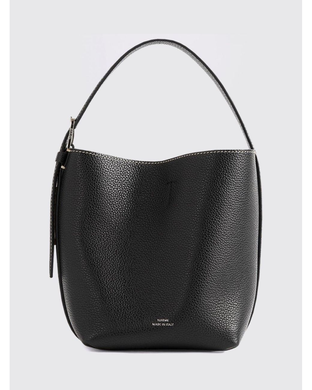 Mini Borsa Tote di Totême in Black
