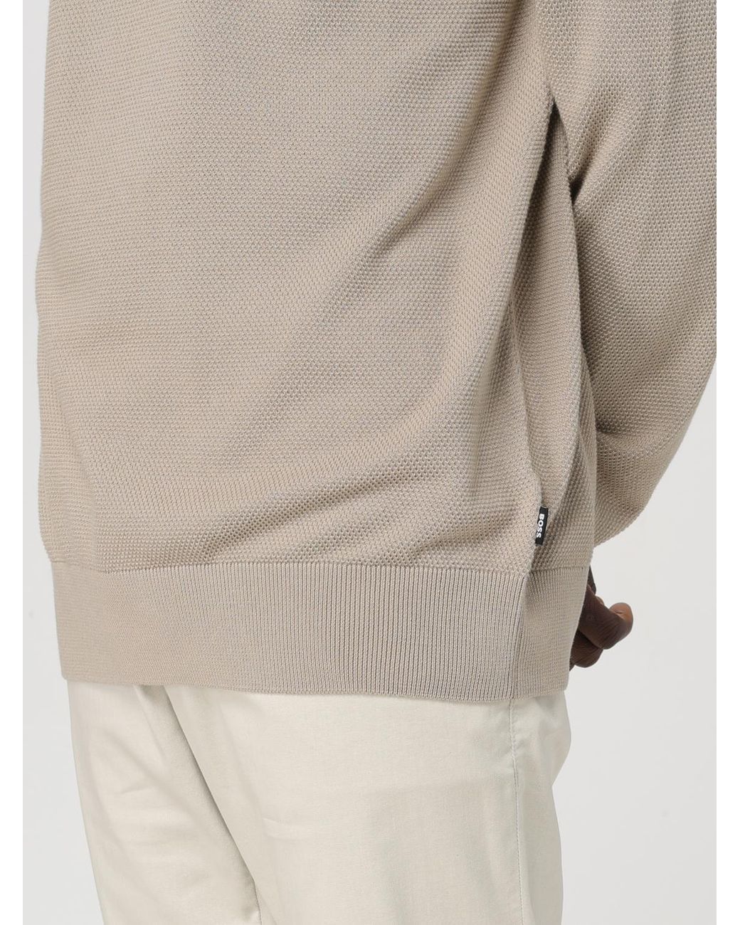 Boss Natural Sweater for men