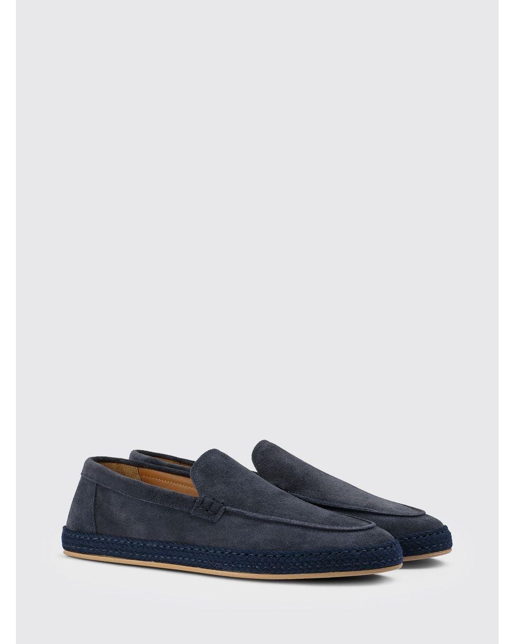 Doucal's Blue Suede Espadrilles for men