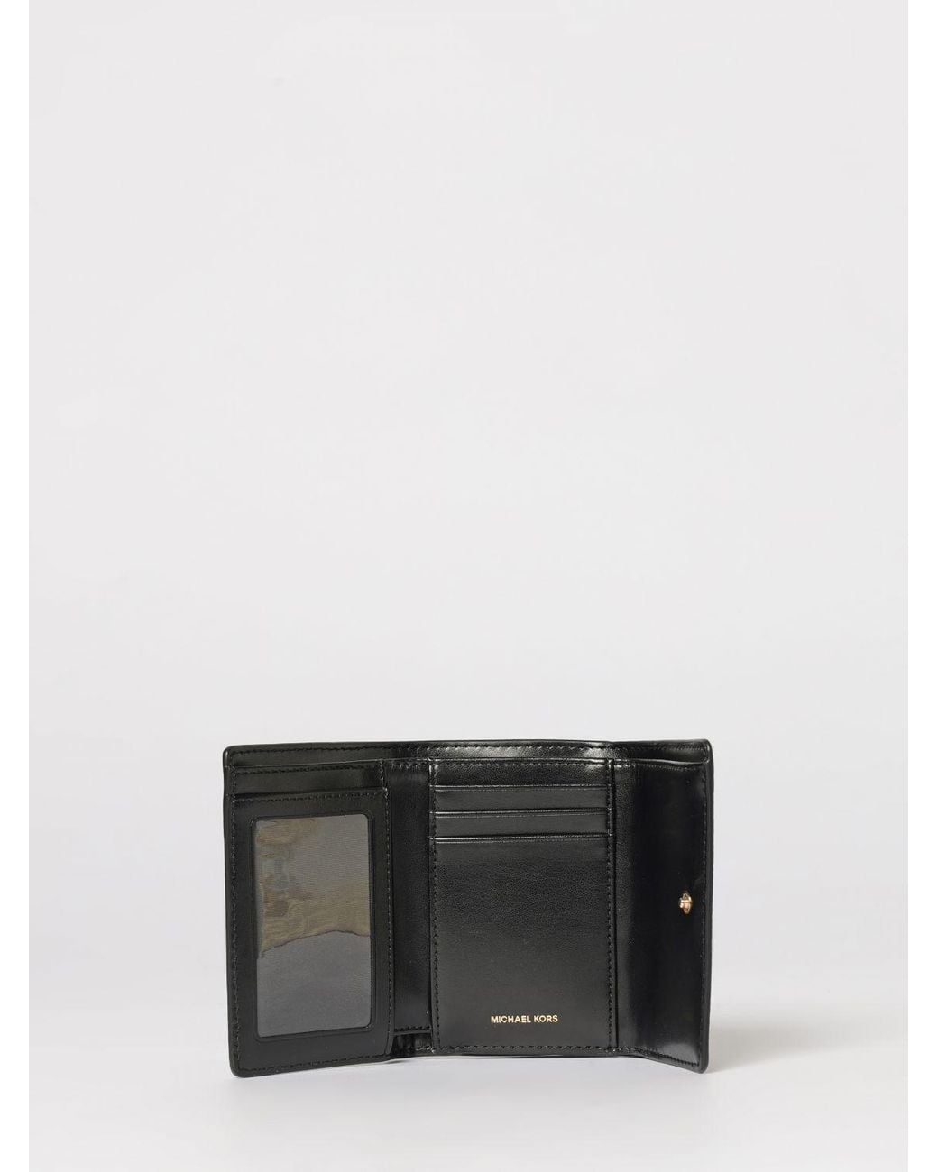 Michael Kors Gray Bryant Grained Leather Wallet